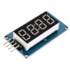 خرید و فروش  ماژول سون سگمنت مدل TM1637-4D مناسب برای انواع pcb