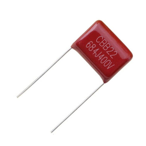 خرید و فروش  خازن پلی استر 680 نانو فاراد مدل 400V بسته 4 عددی مناسب برای انواع pcb