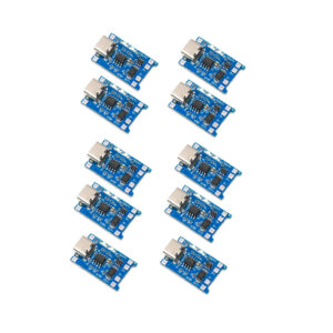 خرید و فروش  ماژول شارژ باتری لیتیومی مدل TP-4056TYPEC بسته 10 عددی مناسب برای انواع pcb