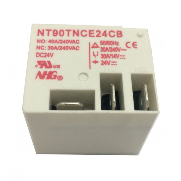 خرید و فروش  رله 24 ولت 30 آمپر ان اچ جی مدل NT90TNCE24CB مناسب برای انواع pcb