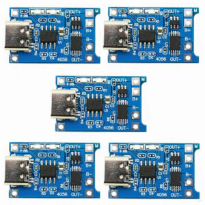 خرید و فروش  ماژول شارژر باتری مدل TP- 4056 Micro USB TypeC بسته 5 عددی مناسب برای انواع pcb