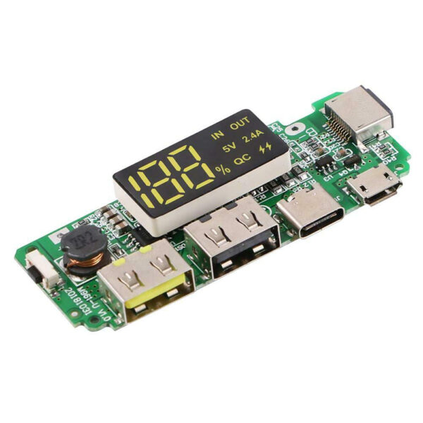 خرید و فروش  ماژول پاور بانک و نمایشگر مدل AN-1000 مناسب برای انواع pcb