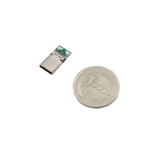 خرید و فروش  سوکت نری یو اس بی تایپ سی مدل charge_only بسته 6 عددی مناسب برای انواع pcb