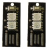 خرید و فروش  تک و عمده ماژول چراغ ال ای دی رهام مدل USB RGB بسته 2 عددی تامین کننده در ایران
