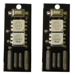 خرید و فروش  تک و عمده ماژول چراغ ال ای دی رهام مدل USB RGB بسته 2 عددی تامین کننده در ایران