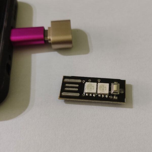 خرید و فروش  تک و عمده ماژول چراغ ال ای دی رهام مدل USB RGB بسته 2 عددی تامین کننده در ایران