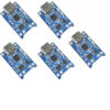 خرید و فروش  ماژول شارژ باتری لیتیومی مدل TP-4056TYPEC بسته 5 عددی مناسب برای انواع pcb