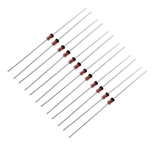 خرید و فروش  تک و عمده دیود زنر 12 ولت 1 وات کد 1N4742A-12v1w بسته 12 عددی تامین کننده در ایران