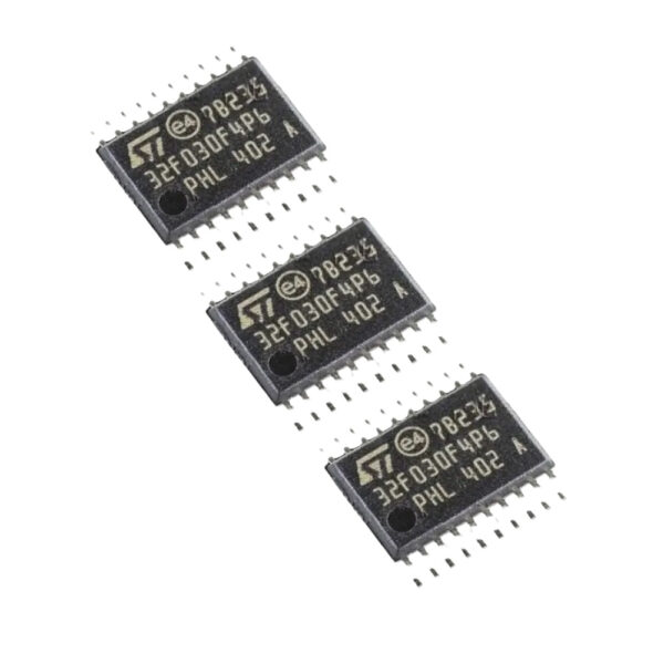 خرید و فروش  میکروکنترلر اس تی مدل STM32F030 F4P6 بسته 3 عددی مناسب برای انواع pcb