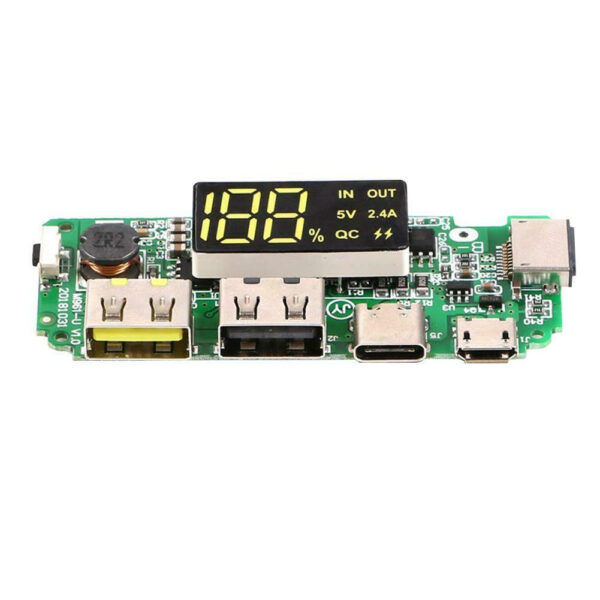 خرید و فروش  ماژول پاور بانک و نمایشگر مدل AN-1000 مناسب برای انواع pcb