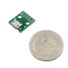 خرید و فروش  سوکت مادگی میکرو یو اس بی مدل Breakout board بسته 6 عددی مناسب برای انواع pcb