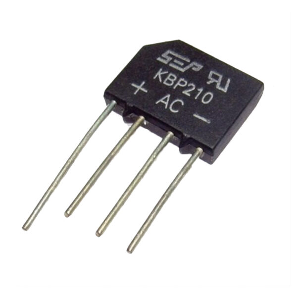 خرید و فروش  پل دیود کد KBP210 مناسب برای انواع pcb