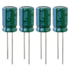 خرید و فروش  تک و عمده خازن الکترولیت 1000 میکروفاراد 10 ولت تایکُن مدل TEC-100010 بسته 4 عددی تامین کننده در ایران